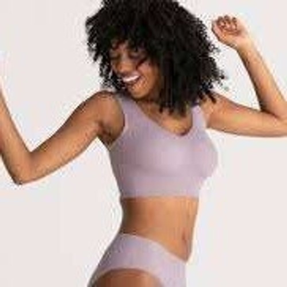 Evelyn & Bobbie The Evelyn Bra Lavender Purple Wireless EB Core 2XL